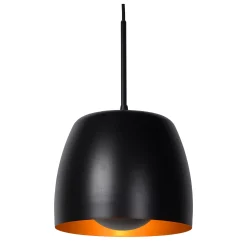 NOLAN - Hanglamp - 3xE27 - Zwart*Lucide Outlet