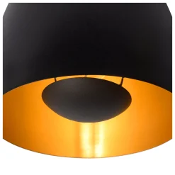 NOLAN - Plafonnière - Ø 24 cm - 1xE27 - Zwart*Lucide Flash Sale