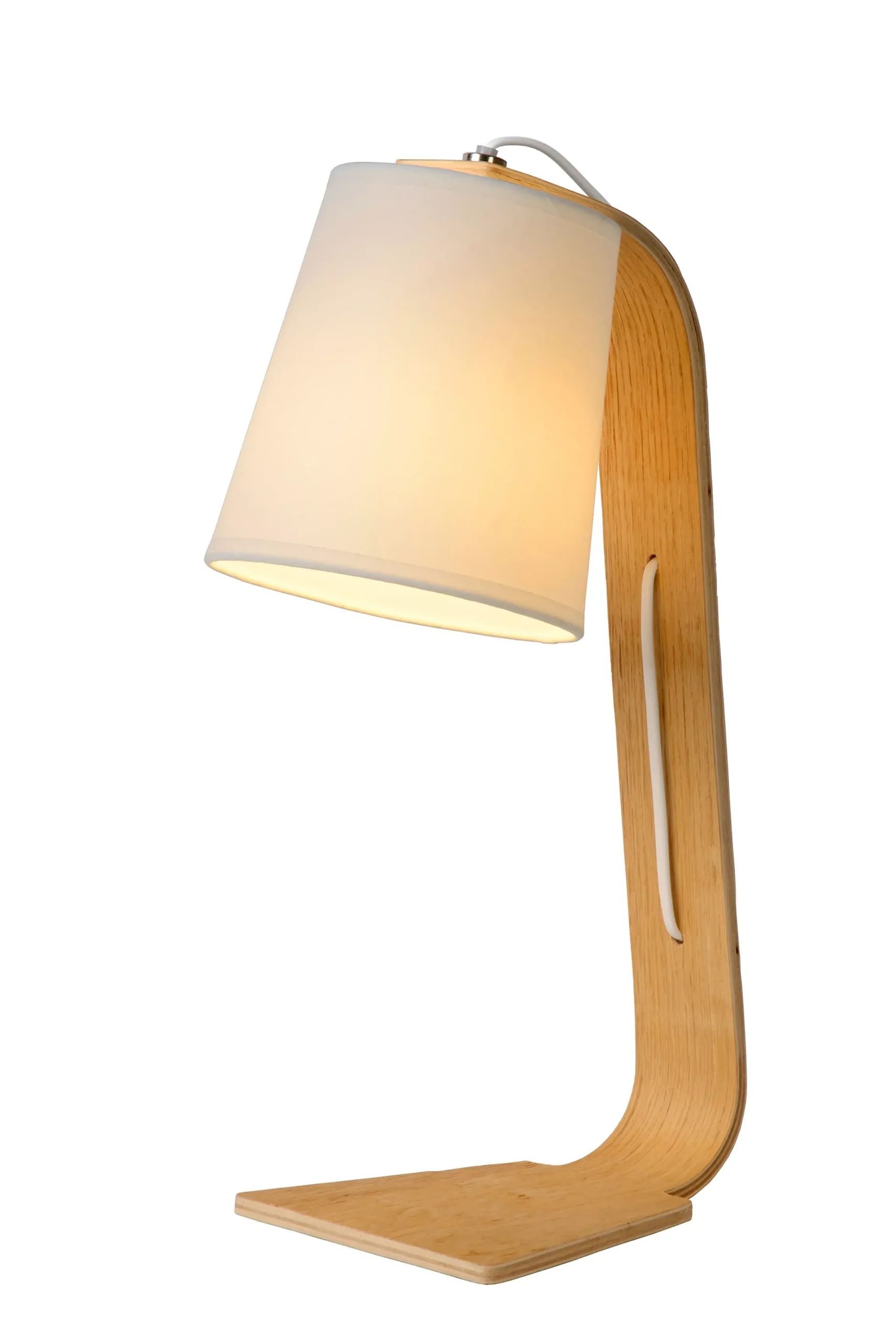 NORDIC - Tafellamp - 1xE14 - Wit*Lucide Discount