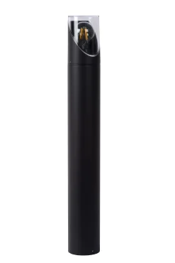 NORMAN - Sokkellamp - Ø 9 cm - 1xE27 - IP65 - Zwart*Lucide Store