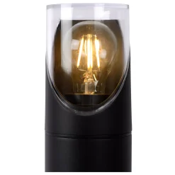 NORMAN - Sokkellamp - Ø 9 cm - 1xE27 - IP65 - Zwart*Lucide Store