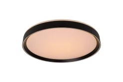 NURIA - Plafonnière - Ø 30 cm - LED 3 StepDim - 1x18W 2700K - Zwart*Lucide Shop