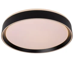 NURIA - Plafonnière - Ø 40 cm - LED 3 StepDim - 1x24W 2700K - Zwart*Lucide Sale