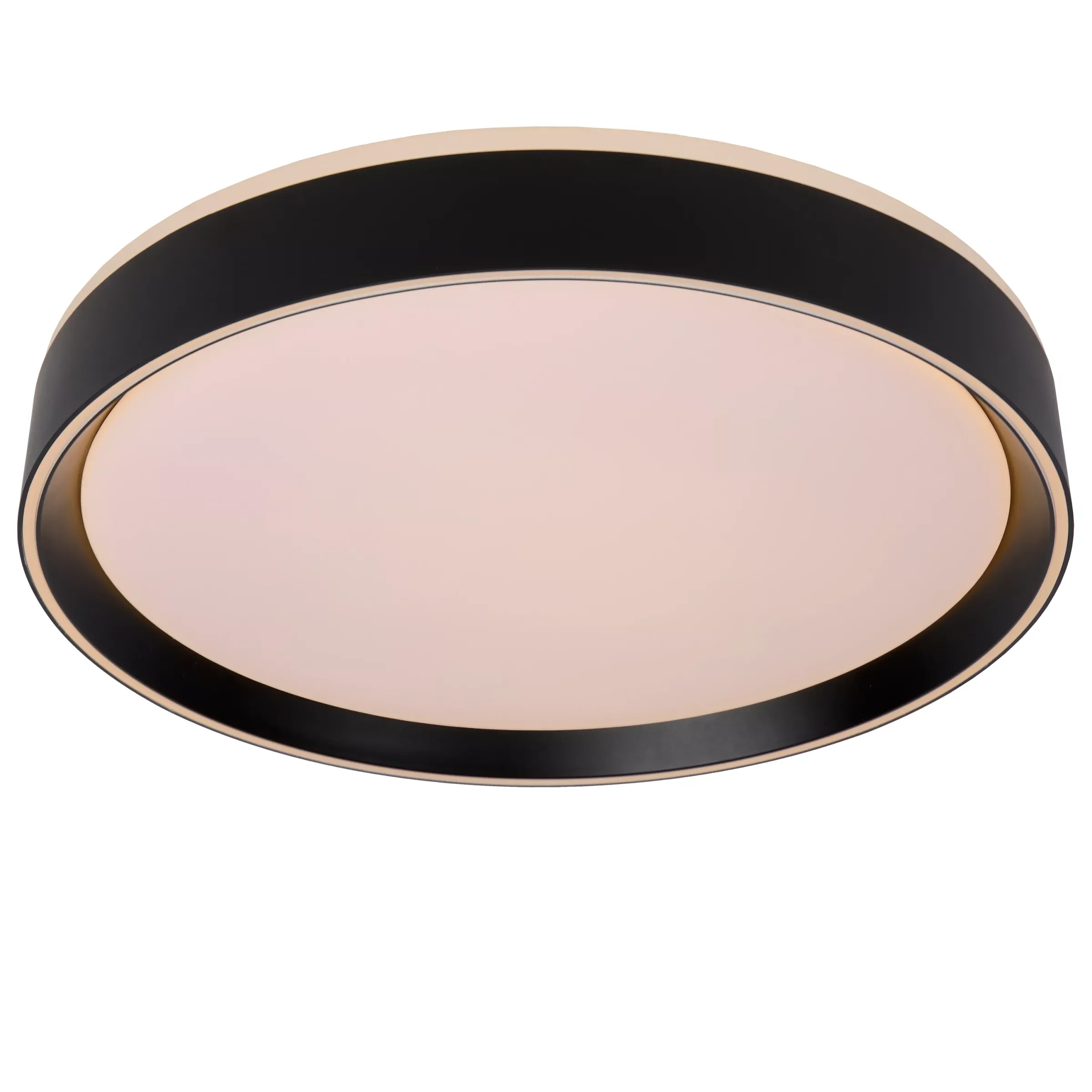 NURIA - Plafonnière - Ø 40 cm - LED 3 StepDim - 1x24W 2700K - Zwart*Lucide Sale