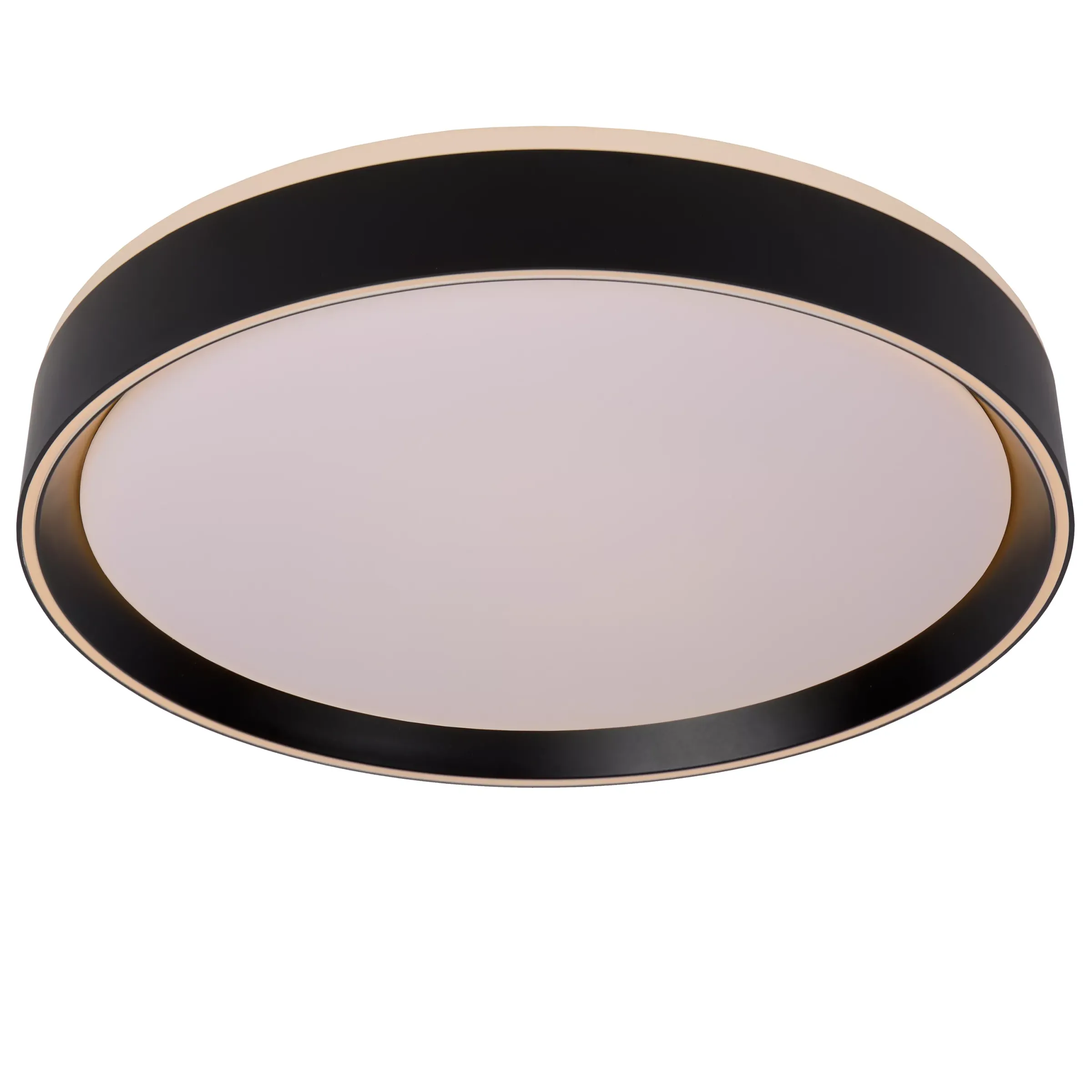 NURIA - Plafonnière - Ø 40 cm - LED 3 StepDim - 1x24W 2700K - Zwart*Lucide Sale