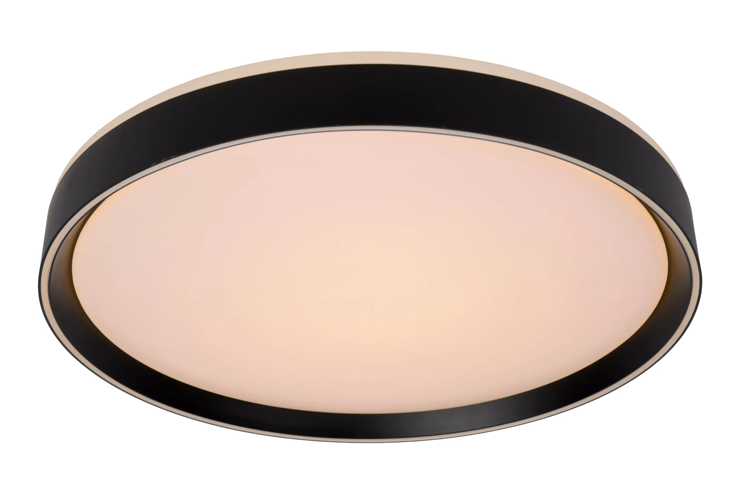 NURIA - Plafonnière - Ø 50 cm - LED 3 StepDim - 1x36W 2700K - Zwart*Lucide Outlet