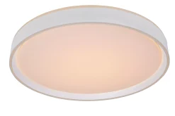 NURIA - Plafonnière - Ø 50 cm - LED 3 StepDim - 1x36W 2700K - Wit*Lucide Outlet