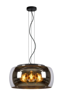 OLIVIA - Hanglamp - Ø 50 cm - 3xE27 - Fumé*Lucide Flash Sale