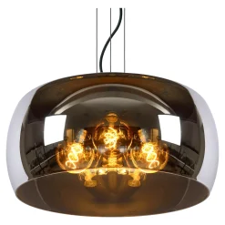 OLIVIA - Hanglamp - Ø 50 cm - 3xE27 - Fumé*Lucide Flash Sale