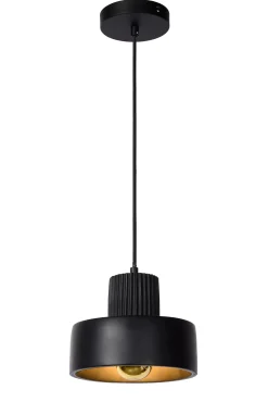OPHELIA - Hanglamp - Ø 20 cm - 1xE27 - Zwart*Lucide Store