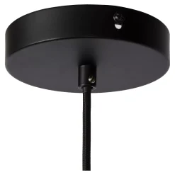 OPHELIA - Hanglamp - Ø 20 cm - 1xE27 - Zwart*Lucide Store