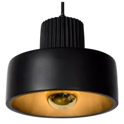 OPHELIA - Hanglamp - Ø 20 cm - 1xE27 - Zwart*Lucide Store