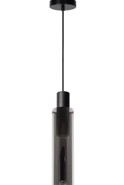 ORLANDO - Hanglamp - Ø 10 cm - 1xE27 - Fumé*Lucide Online