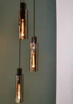ORLANDO - Hanglamp - Ø 32 cm - 3xE27 - Fumé*Lucide Shop