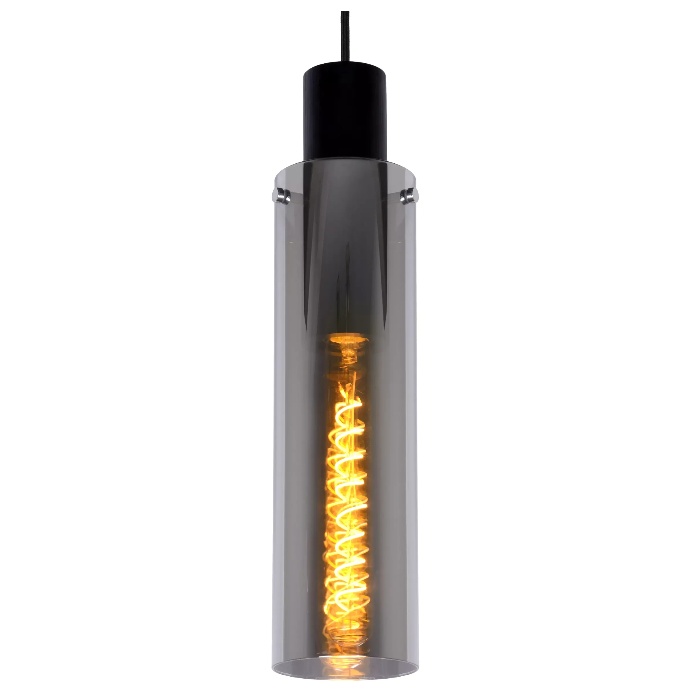 ORLANDO - Hanglamp - Ø 32 cm - 3xE27 - Fumé*Lucide Shop