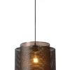 ORRIN - Hanglamp - Ø 34 cm - 1xE27 - Zwart*Lucide Clearance