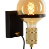 OTTELIEN - Wandlamp - Ø 17,7 cm - 1xE27 - Zwart*Lucide Cheap