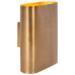 OVALIS - Wandlamp - 2xE14 - Mat Goud / Messing*Lucide Flash Sale