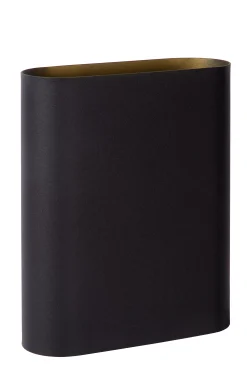 OVALIS - Wandlamp - 2xE14 - Zwart*Lucide Clearance
