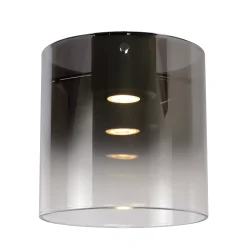 OWINO - Glas - Ø 20 cm - Fumé*Lucide Best Sale