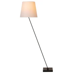 PENDIO - Vloerlamp - 1xE27 - Zwart*Lucide Clearance