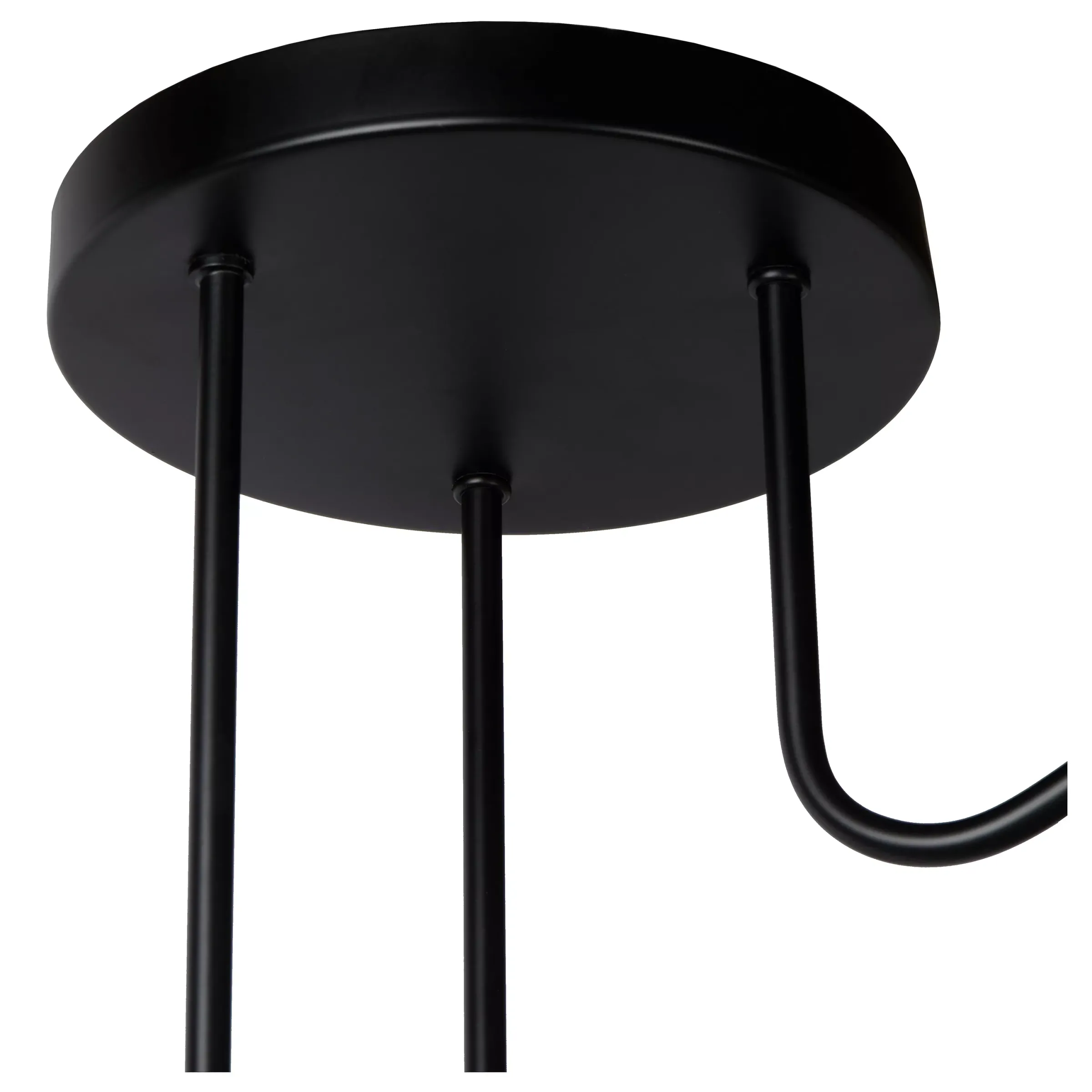 PEPIJN - Plafonnière - Ø 108 cm - 3xE14 - Zwart*Lucide Hot