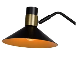PEPIJN - Vloerlamp - Ø 23 cm - 1xE14 - Zwart*Lucide Outlet