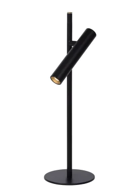 PHILON - Tafellamp - Ø 13 cm - LED Dimb. - 1x4,5W 3000K - Zwart*Lucide Cheap