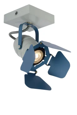 PICTO - Plafondspot Kinderkamer - 1xGU10 - Blauw*Lucide Sale