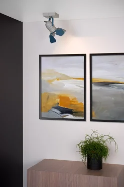 PICTO - Plafondspot Kinderkamer - 1xGU10 - Blauw*Lucide Sale