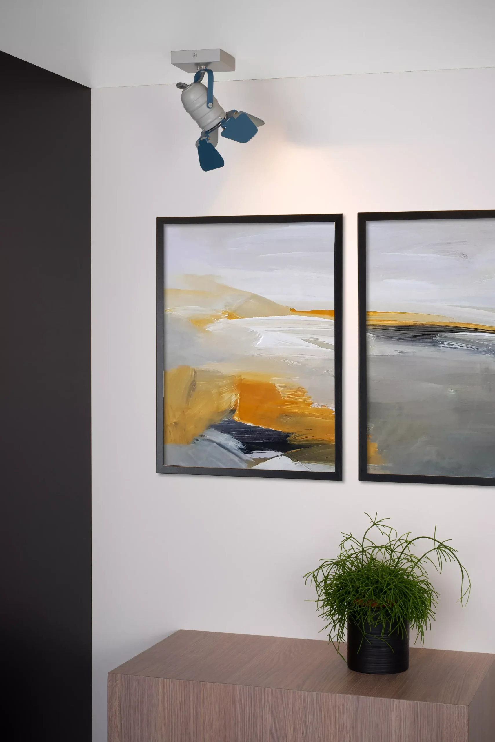 PICTO - Plafondspot Kinderkamer - 1xGU10 - Blauw*Lucide Sale