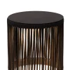 PINGI - Oplaadbare Vloerlamp Binnen/Buiten - Accu/Batterij - Ø 33,5 cm - LED 3 StepDim - 1x3W 3000K - IP44 - Zwart*Lucide Store