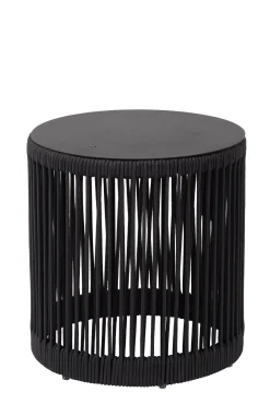 PINGI - Oplaadbare Vloerlamp Binnen/Buiten - Accu/Batterij - Ø 33,5 cm - LED 3 StepDim - 1x3W 3000K - IP44 - Zwart*Lucide Store