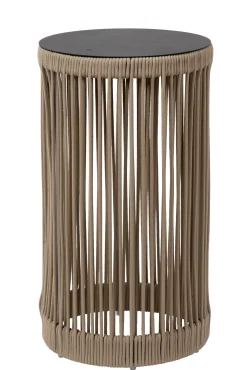 PINGI - Oplaadbare Vloerlamp Binnen/Buiten - Accu/Batterij - Ø 33,5 cm - LED 3 StepDim - 1x3W 3000K - IP44 - Taupe*Lucide Clearance