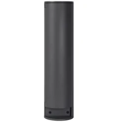POWERPOINT - Buitenstopcontact zuil - Stopcontacten met randaarde - Type F - EUR/RUS standaard - Ø 10 cm - IP44 ? Antraciet*Lucide Shop