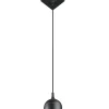 PRESTON - Hanglamp Badkamer - Ø 10 cm - 1xGU10 - IP44 - Zwart*Lucide Shop
