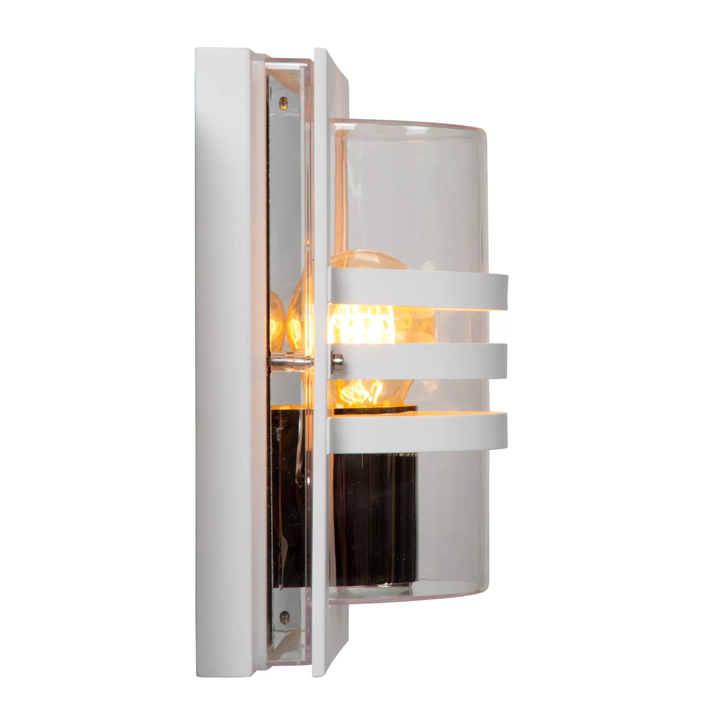 PRIVAS - Wandlamp Binnen/Buiten - 1xE27 - IP44 - Wit*Lucide Cheap