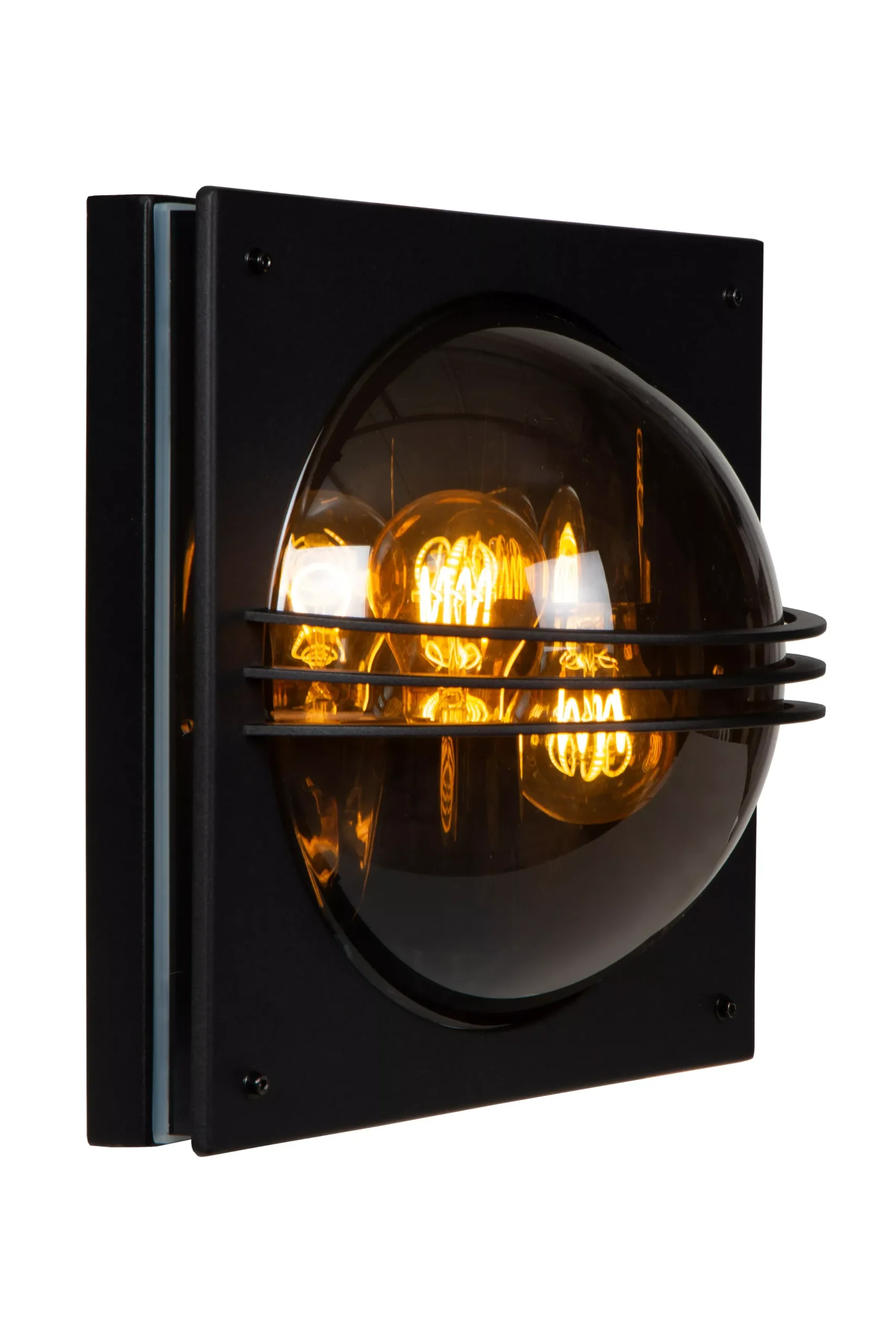 PRIVAS - Wandlamp Binnen/Buiten - 2xE27 - IP44 - Zwart*Lucide Hot