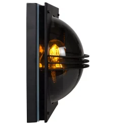 PRIVAS - Wandlamp Binnen/Buiten - 2xE27 - IP44 - Zwart*Lucide Hot