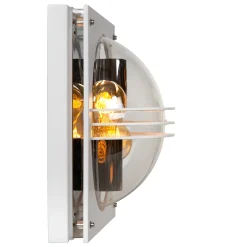 PRIVAS - Wandlamp Binnen/Buiten - 2xE27 - IP44 - Wit*Lucide Sale