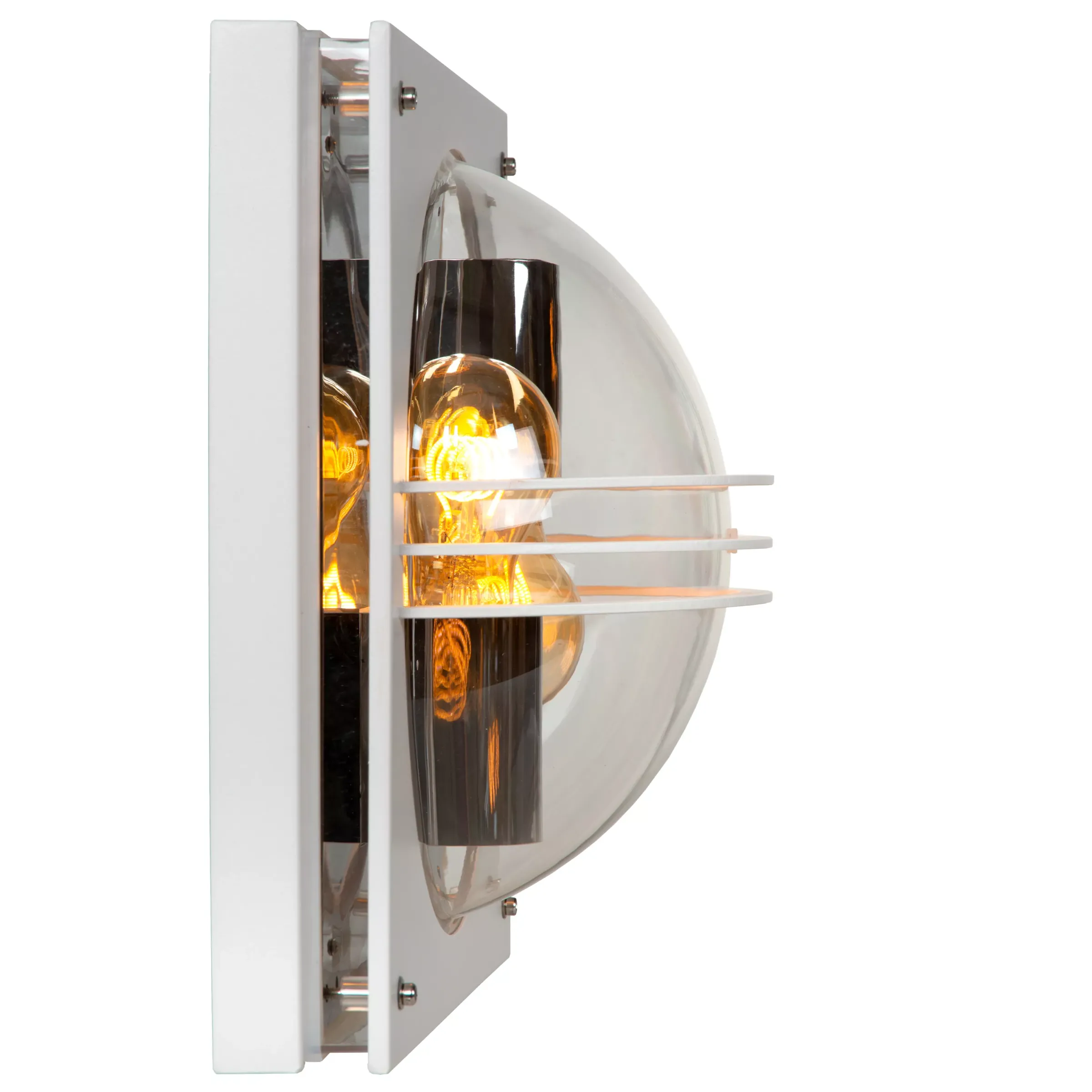 PRIVAS - Wandlamp Binnen/Buiten - 2xE27 - IP44 - Wit*Lucide Sale