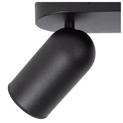 PUNCH - Plafondspot - 2xGU10 - Zwart*Lucide Cheap