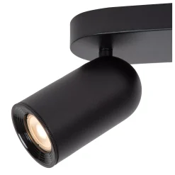 PUNCH - Plafondspot - 4xGU10 - Zwart*Lucide Sale
