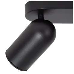 PUNCH - Plafondspot - 4xGU10 - Zwart*Lucide Sale