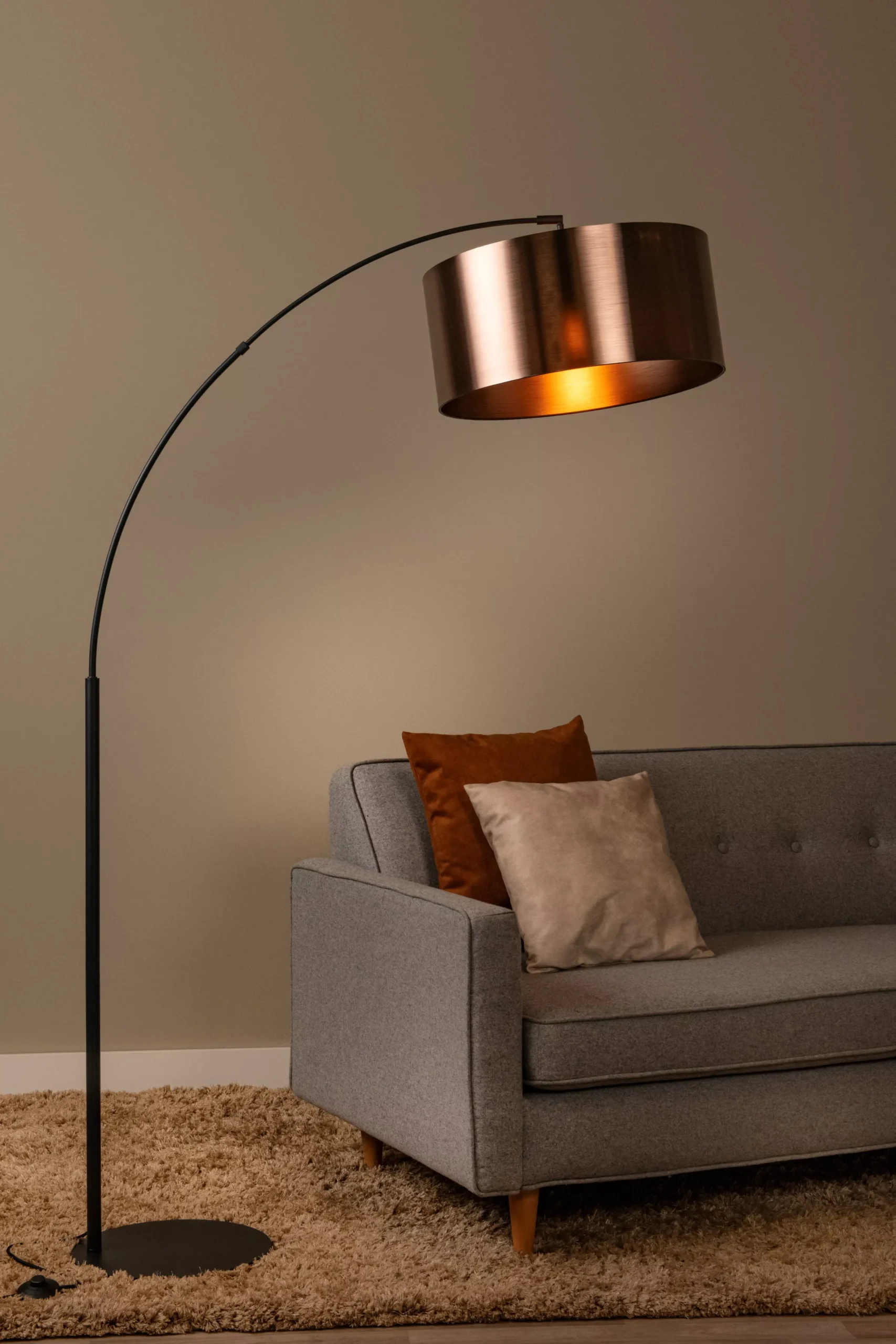 RANKOS - Booglamp - 1xE27 - Zwart*Lucide Sale