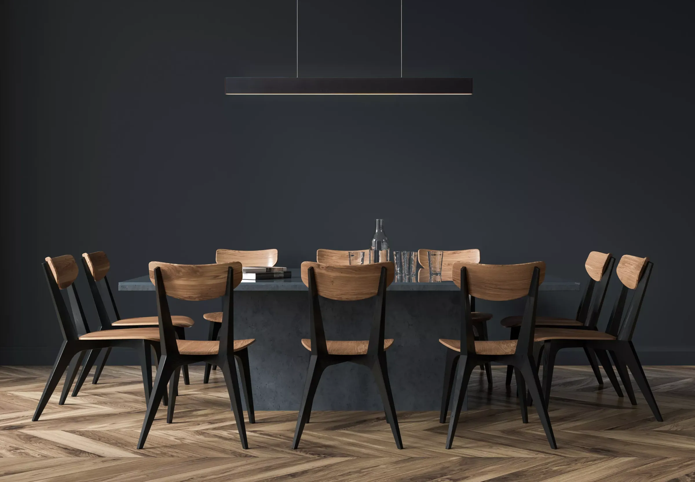 RAYA LED - Hanglamp - LED Dimb. - 1x36W 2700K - Zwart*Lucide Outlet