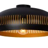 RAYCO - Plafonnière - Ø 45 cm - 1xE27 - Zwart*Lucide Hot