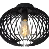 REDA - Plafonnière - Ø 32 cm - 1xE27 - Zwart*Lucide Sale