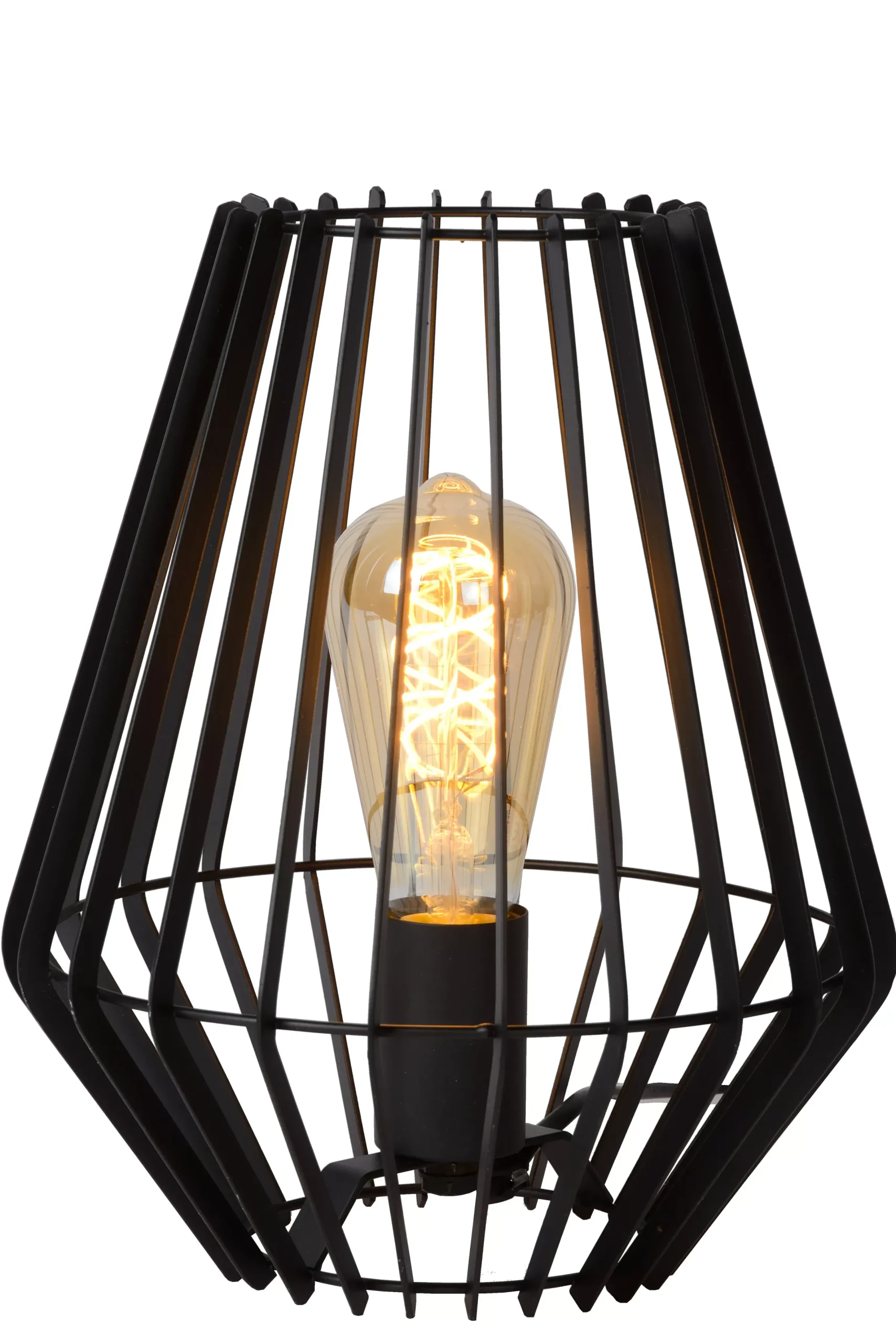REDA - Tafellamp - 1xE27 - Zwart*Lucide New