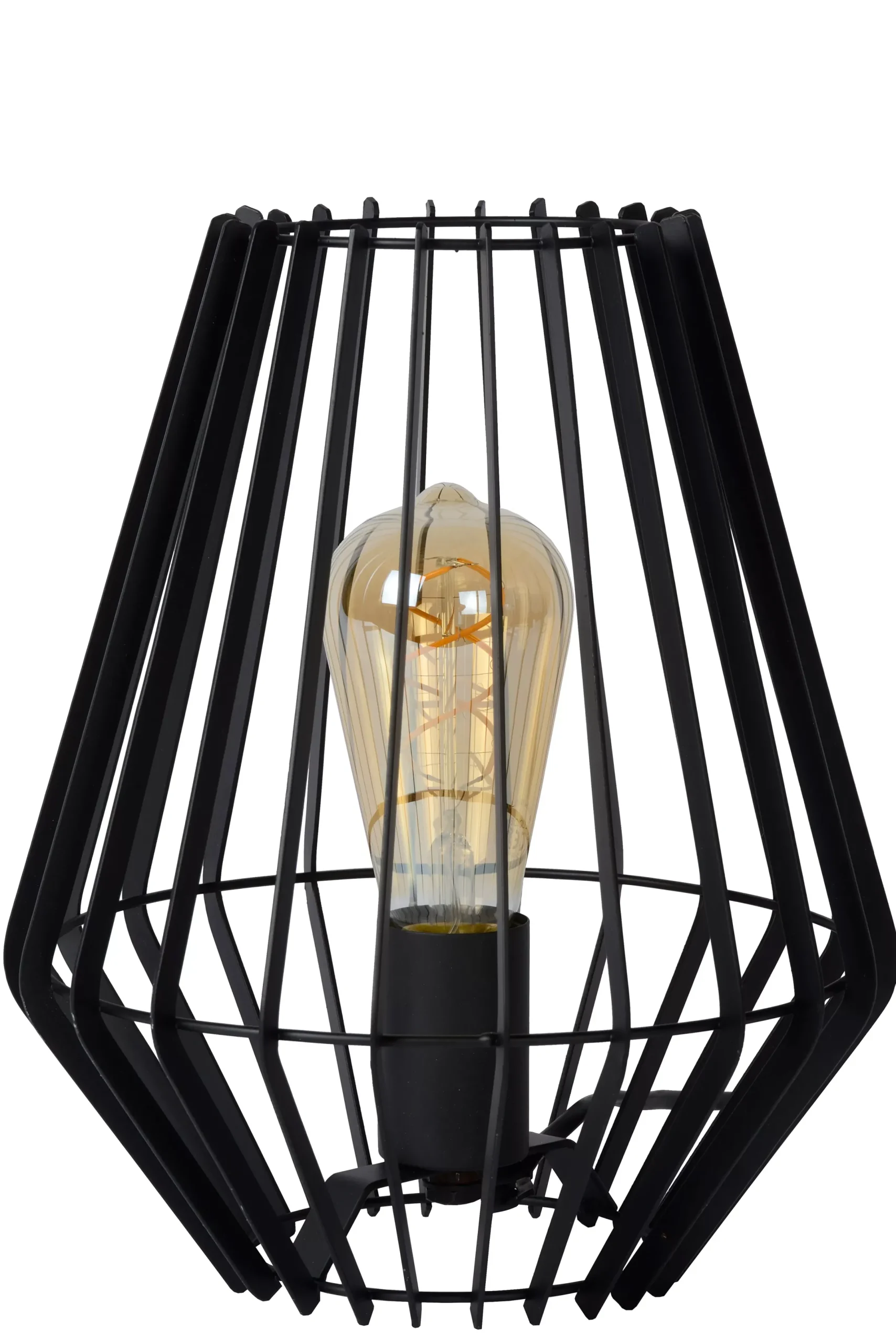 REDA - Tafellamp - 1xE27 - Zwart*Lucide New